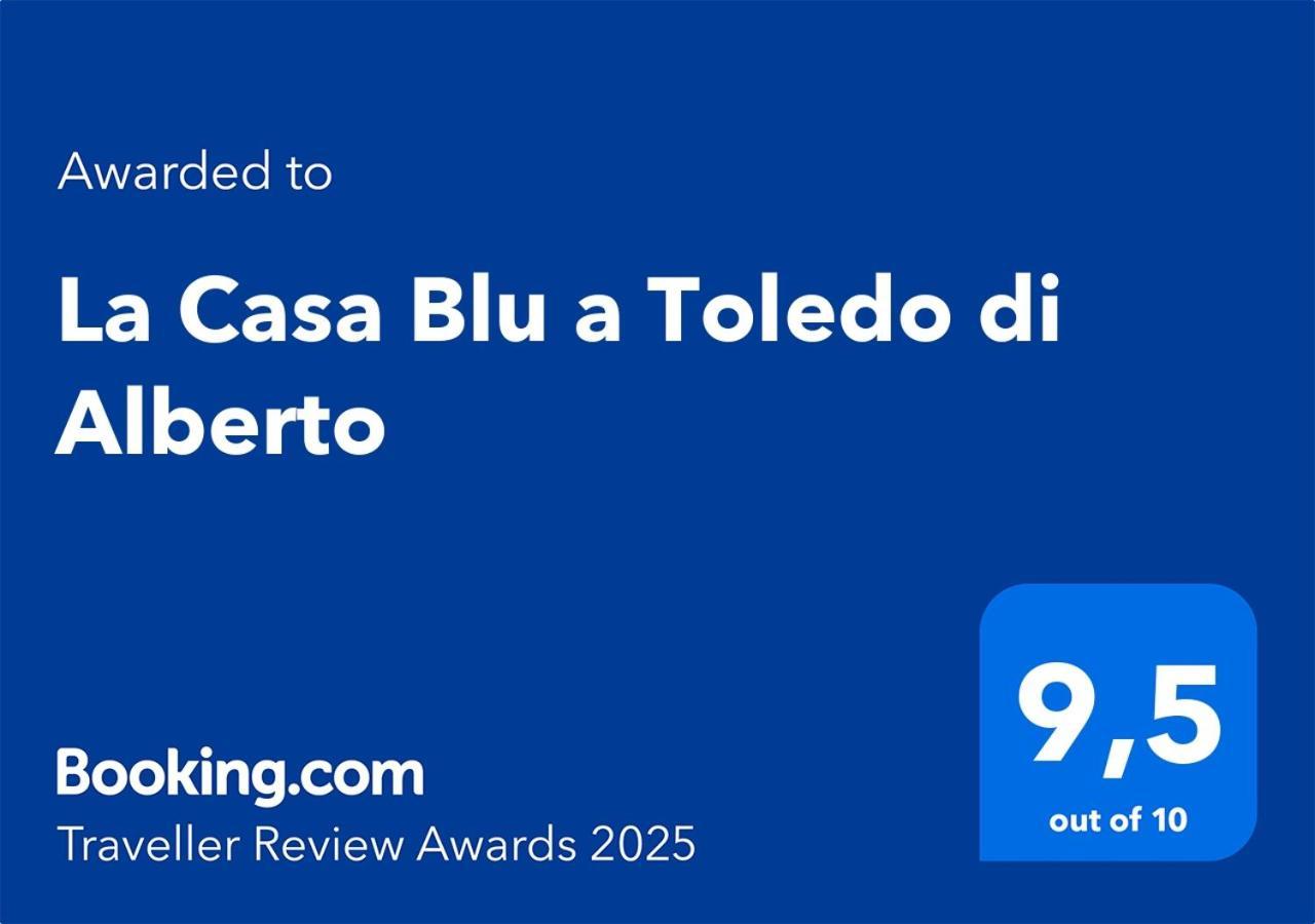 La Casa Blu A Toledo Di Alberto Neapel Exteriör bild
